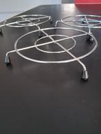 3 vintage Tomado pannenonderzetters, Huis en Inrichting, Keuken | Potten en Pannen, Ophalen of Verzenden, Gebruikt, Gietijzer