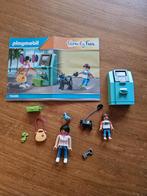 Playmobil pinautomaat en poppetjes, Ophalen of Verzenden, Zo goed als nieuw