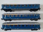 3 Fleischmann H0 NS sneltreinrijtuigen 1530, Hobby en Vrije tijd, Modeltreinen | N-Spoor, Gebruikt, Gelijkstroom, Fleischmann