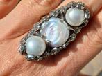 Vanoli Opmerkelijke 925 zilveren ring baroque parels maat 19, Sieraden, Tassen en Uiterlijk, Ringen, Daiva1973@hotmail.com, Vanoli