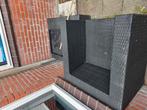 Tuinset in goede staat., Ophalen, 4 zitplaatsen, Kunststof, Gebruikt