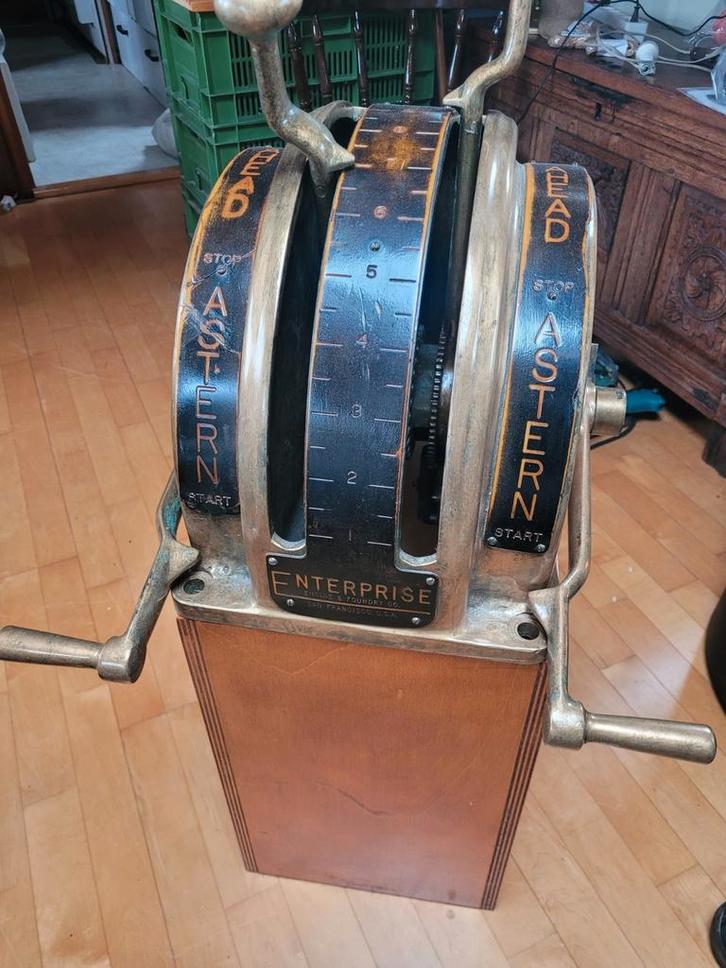 Antieke Amerikaanse Scheepsgashandel, Verzamelen, Scheepvaart, Gebruikt, Overige typen, Ophalen