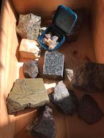 Verzameling stenen/mineralen van geoloog oudoom, Ophalen of Verzenden