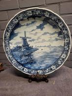 Te koop 3 prachtige delfs blauwe borden, Antiek en Kunst, Antiek | Wandborden en Tegels, Ophalen of Verzenden