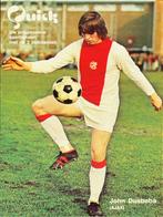 Spelerskaart John Dusbaba - AFC Ajax Amsterdam - 1975, Ophalen of Verzenden, Zo goed als nieuw, Ajax, Spelerskaart