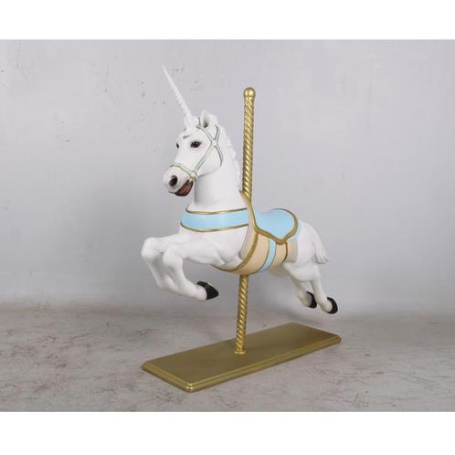 Carousel Horse Unicorn – Paard Hoogte 145 cm, Diversen, Kerst, Nieuw, Ophalen
