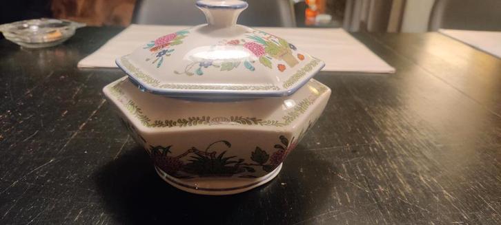 Vintage Schaaltje met Deksel, Antiek en Kunst, Antiek | Keramiek en Aardewerk, Ophalen of Verzenden