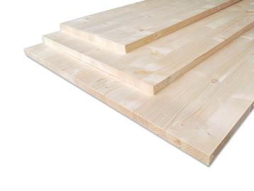 Meubelpaneel | Massief vuren hout | 18, 27 en 40 mm dik beschikbaar voor biedingen