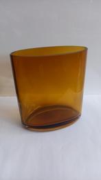 Vintage glazen vaas, Ophalen of Verzenden