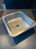 RVS Wasbak - Ideaal voor Keuken of Badkamer, Minder dan 50 cm, Gebruikt, Ophalen of Verzenden, Minder dan 25 cm