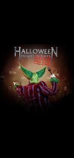 4 tickets walibi fright night! 17 oktober, Tickets en Kaartjes, Twee personen