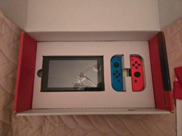 Nintendo switch + spelletjes beschikbaar voor biedingen