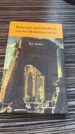 W.J. Zwalve - Beknopte geschiedenis van het Romeinse recht, Ophalen of Verzenden, Zo goed als nieuw, W.J. Zwalve