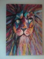 Schilderij olieverf Leeuw, Ophalen