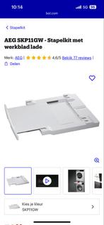 Werklade Aeg wasmachine/droger, Ophalen, Zo goed als nieuw, Minder dan 1200 toeren, 85 tot 90 cm