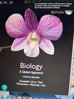Biology: A Global Approach - 12th Edition, Boeken, Studieboeken en Cursussen, Ophalen of Verzenden, Beta, Gelezen, HBO