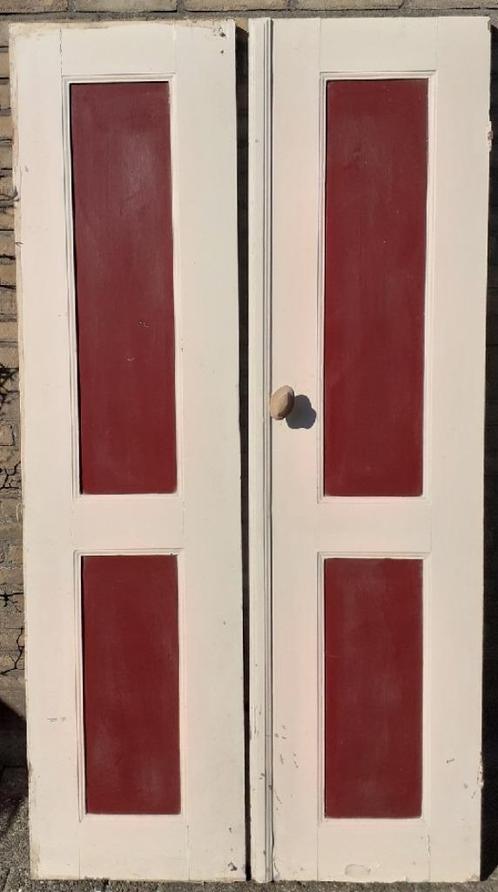 oude smalle deurtjes- hergebruik of decoratie, Doe-het-zelf en Verbouw, Deuren en Horren, Gebruikt, Binnendeur, Minder dan 200 cm