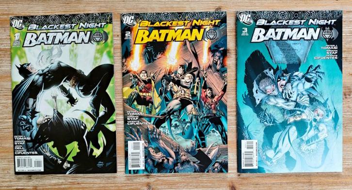 Batman : Blackest Night (DC, 2009), Boeken, Strips | Comics, Zo goed als nieuw, Eén comic, Amerika, Ophalen of Verzenden