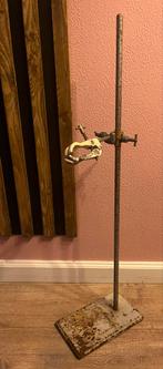 Antiek Laboratorium Statief met Klem gemerkt., Antiek en Kunst, Ophalen of Verzenden