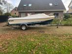 Shetland shelty 535 met 60pk buitenboordmotor en trailer, Ophalen, Gebruikt, 3 tot 6 meter, Buitenboordmotor