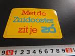 sticker Met de Zuidooster zit je ZO   bus OV *, Ophalen, Zo goed als nieuw, Bedrijf of Vereniging