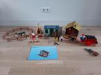 Playmobil Sheriff's Office 3423 en Blokhut 7099, Kinderen en Baby's, Complete set, Gebruikt, Ophalen of Verzenden