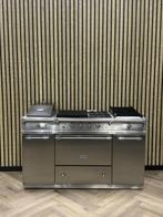 Luxe Lacanche 150cm Fornuis Inox Gas + Coup de feu, 60 cm of meer, Grill, Ophalen of Verzenden, Zo goed als nieuw