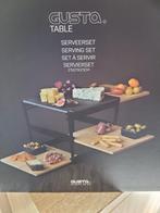 Gusta serveerset, Huis en Inrichting, Keuken | Keukenbenodigdheden, Ophalen, Nieuw