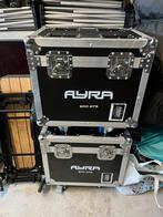 Ayra Movingheads ero 075 met Flightcases (4 stuks), Ophalen, Zo goed als nieuw, Licht, Geluidgestuurd
