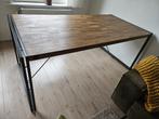 Industriële eettafel, Huis en Inrichting, Ophalen, 50 tot 100 cm, Zo goed als nieuw, Vijf personen of meer