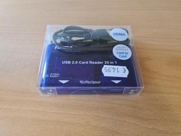 Hama kaartlezer (incl. USB-kabel) - ZGAN in doosje beschikbaar voor biedingen