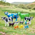 Beeld schaap, beeld koe, beeld kalf, beeld geit, beeld lam, Tuin en Terras, Tuinbeelden, Ophalen, Nieuw, Kunststof, Dierenbeeld