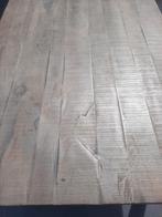Robuuste tafel van Mango hout, 200x100 cm, blokpoot 7,5 cm, Huis en Inrichting, Tafels | Eettafels, Ophalen, 200 cm of meer, Zo goed als nieuw