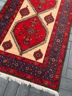 Prachtige Sfeervolle Handgeknoopte Vintage Loper., Ophalen of Verzenden