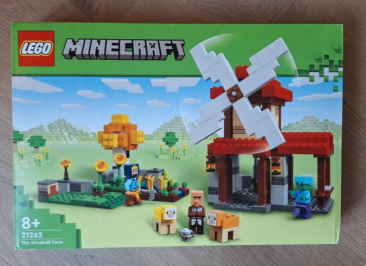 LEGO Minecraft de windmolenboerderij 21262 >NIEUW<, Kinderen en Baby's, Speelgoed | Duplo en Lego, Nieuw, Lego, Complete set, Ophalen of Verzenden