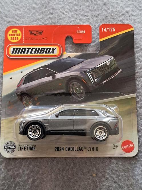Matchbox 2024 Cadillac Lyriq nieuw in ongeopende verpakking, Hobby en Vrije tijd, Modelauto's | Overige schalen, Nieuw, Ophalen of Verzenden