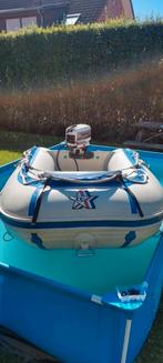 LodeStar 260 airdeck inc Johnson 4pk buitenboordmotor, Watersport en Boten, Kano's, Ophalen, Gebruikt, Overige typen