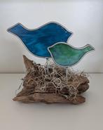 Vogels glas in lood op stam, Ophalen of Verzenden, Nieuw