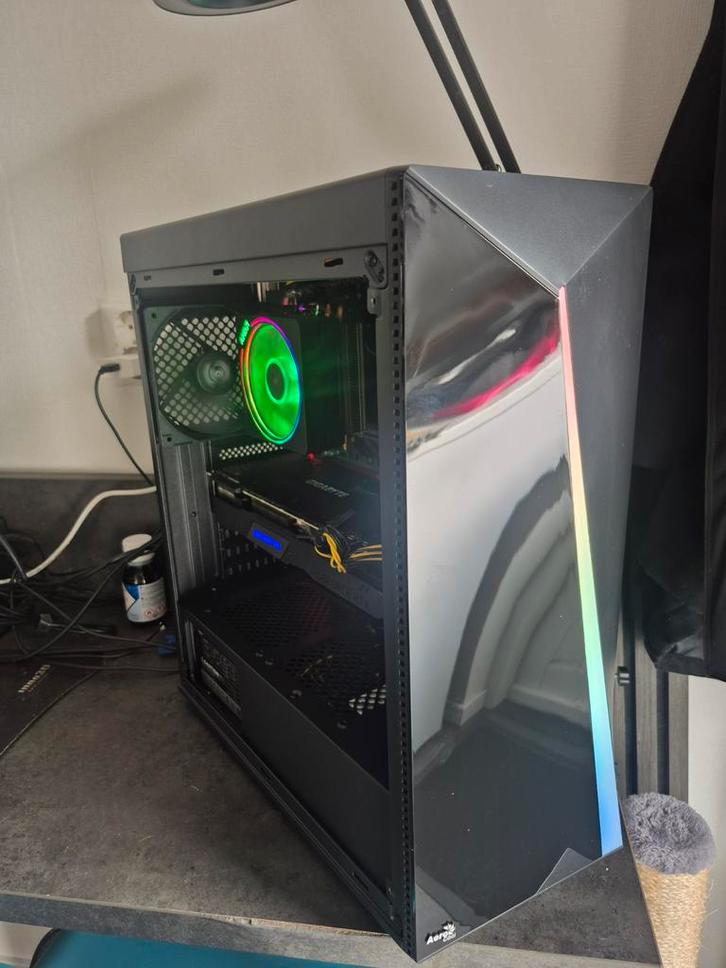Game pc,  ryzen 7 3800x. 16gb ddr4, rtx 2070 super, Computers en Software, Desktop Pc's, Zo goed als nieuw, 3 tot 4 Ghz, HDD, SSD