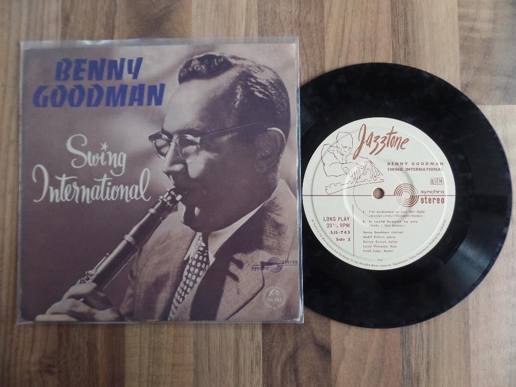 single Benny Goodman - Swing International*, Cd's en Dvd's, Vinyl Singles, Gebruikt, 7 inch, Single, Ophalen of Verzenden