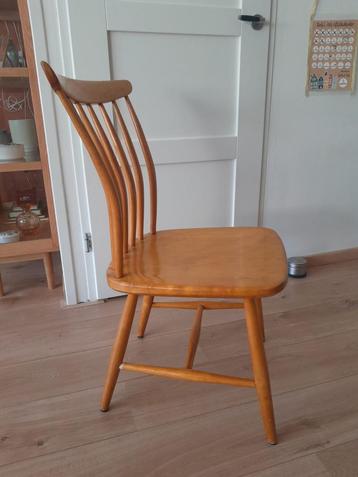 Vintage stoelen pastoe akerblom zweden 6 stuks