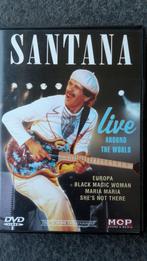 DVD Santana live around the world, Alle leeftijden, Ophalen of Verzenden, Zo goed als nieuw, Muziek en Concerten