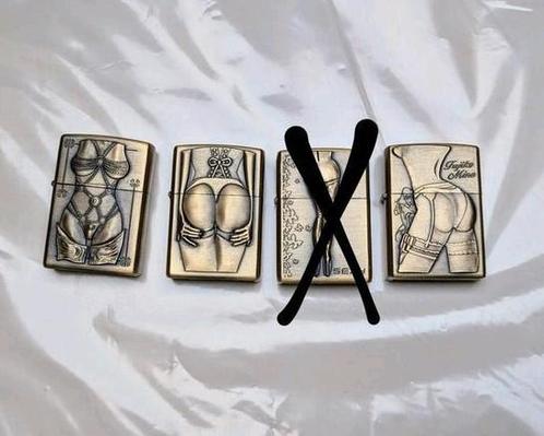 Erotische Zippo Replica, Verzamelen, Rookartikelen, Aanstekers en Luciferdoosjes, Aansteker, Ophalen of Verzenden