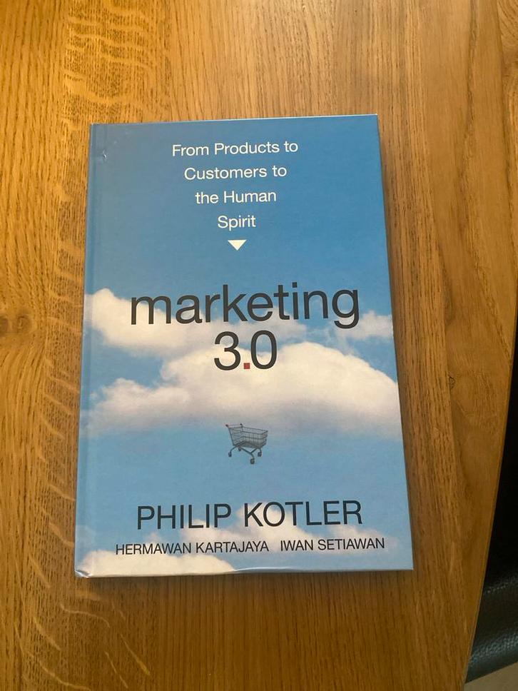 Marketing 3.0 - Kotler, Boeken, Economie, Management en Marketing, Zo goed als nieuw, Economie en Marketing, Ophalen of Verzenden
