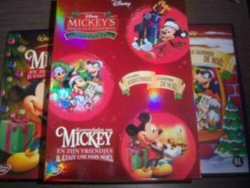  Disney 3 dvd Mickey's Kerstbox nieuw   beschikbaar voor biedingen