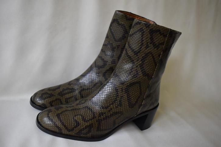 Sep'25 ATP Atelier maat 41 designer laarzen rits NIEUW, Kleding | Dames, Schoenen, Nieuw, Lage of Enkellaarzen, Groen, Ophalen of Verzenden