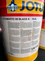 Jotun Jotamastic 90 Black, 15,6 ltr A + 4,4 ltr. B, Zwart, Ophalen of Verzenden, 15 tot 20 liter, Verf