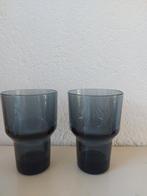 iittala glazen 2 stuks paars, Ophalen of Verzenden, Gebruikt, Overige typen