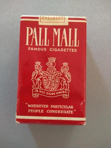US ww2 pakje Pall Mall, met zegel beschikbaar voor biedingen