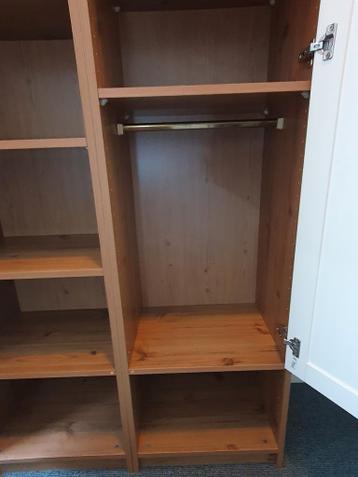 Ikea Pax Birkeland kledingkast kinderkamer met hangers - afbeelding 3